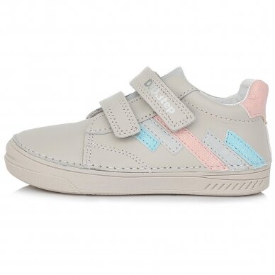 Odiniai batai LIGHT GREY STRIPE